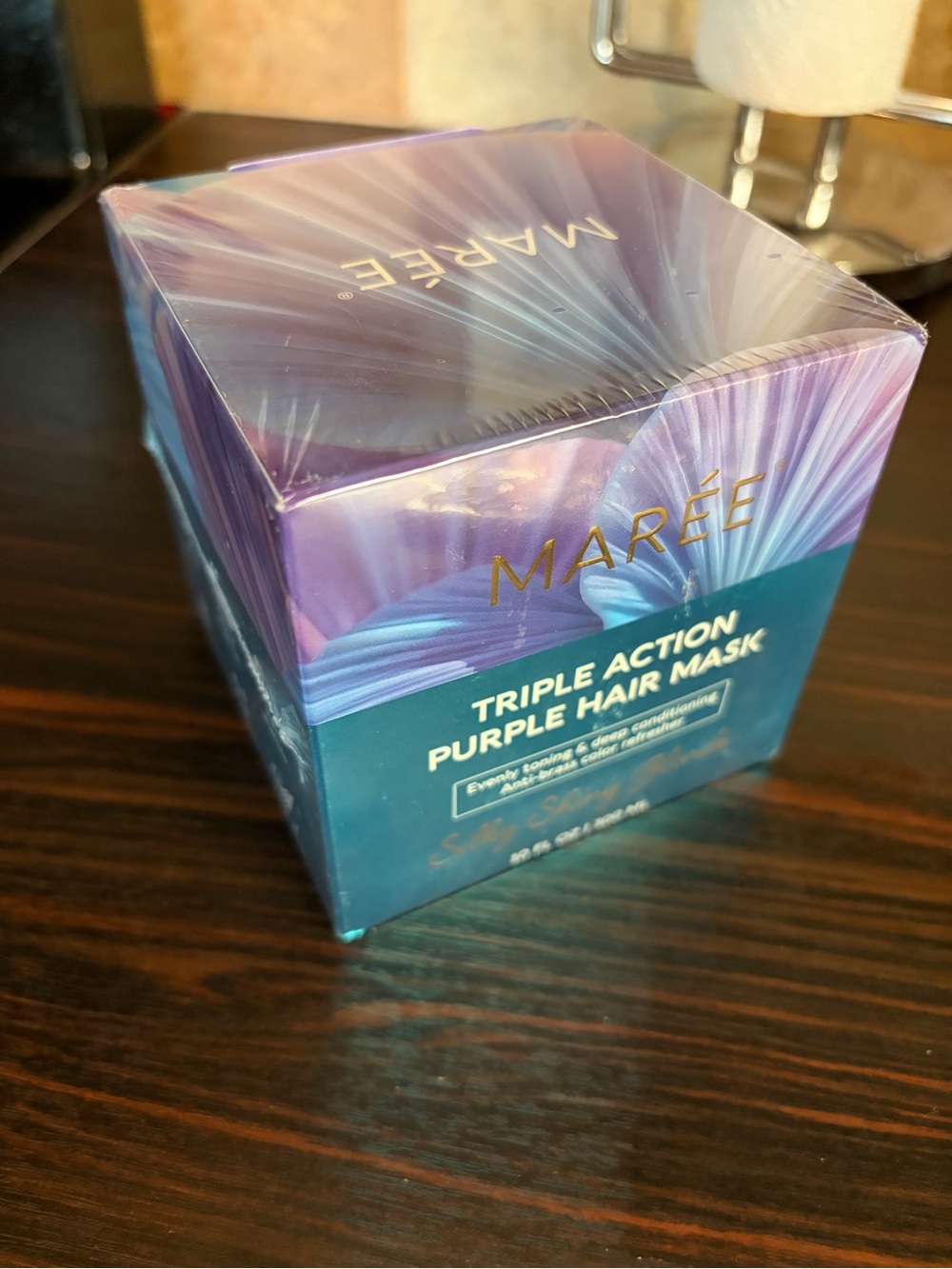 Marée Triple Action Purple Hair Mask - Purple